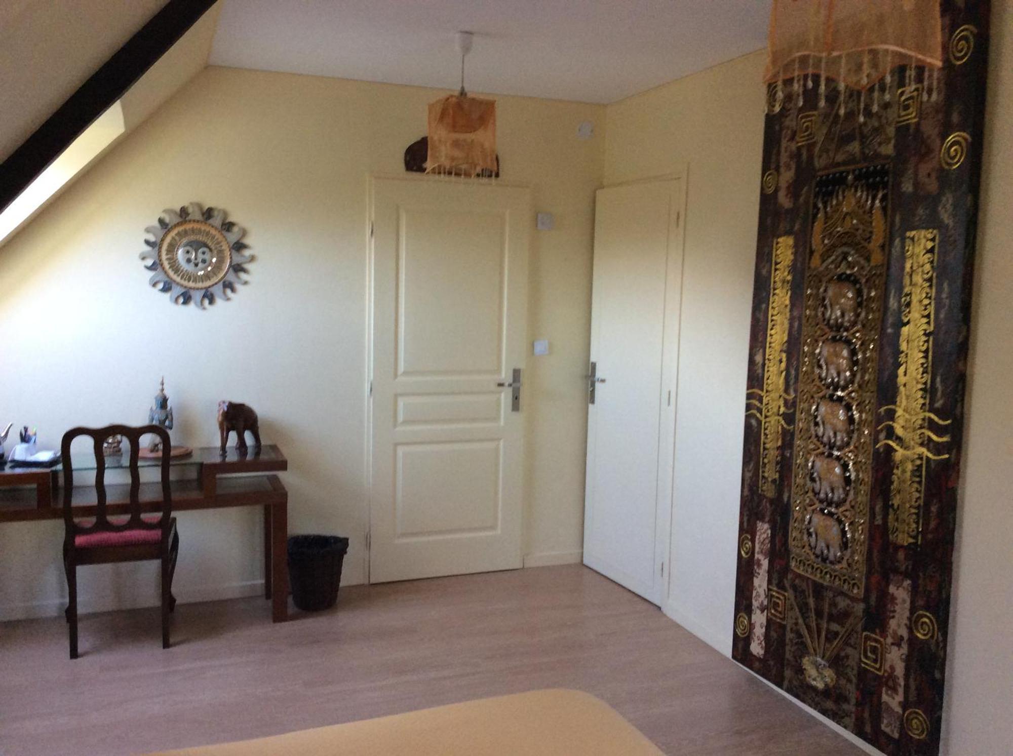Bed and Breakfast L Entre Deux Champcey Habitación foto